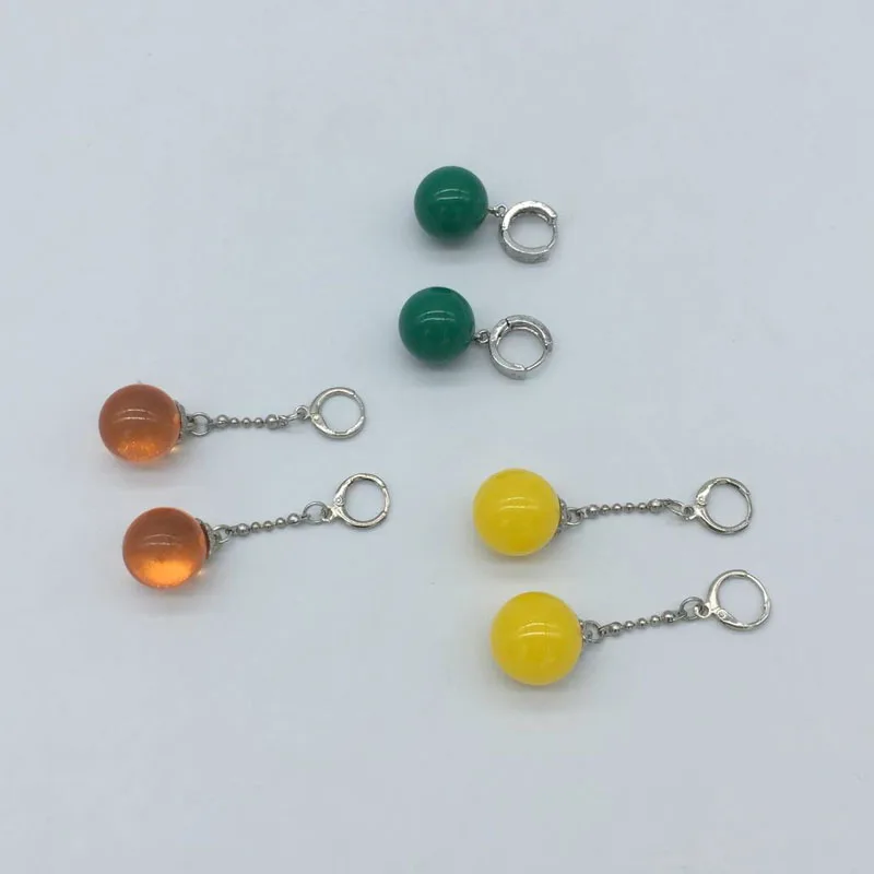 Super Dragon Ball Z, pendiente negro de Son Goku Zamasu Vegetto