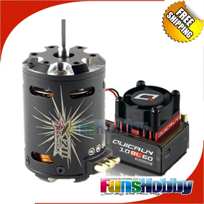 

Premium 1:10 Professional Racing Buggy 2WD/4WD Car 4 Pole Sensor Motor ESC Combo(TS-x211+WP-10BL60) for 1/10 off-road Modified