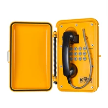 KNTECH KNSP-01 аварийный водонепроницаемый телефон с силиконовые кнопки для клавиатуры для Tunner или Mine, желтый