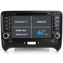 Android 7 1 font b Car b font DVD Player For Audi TT 2006 2012 font