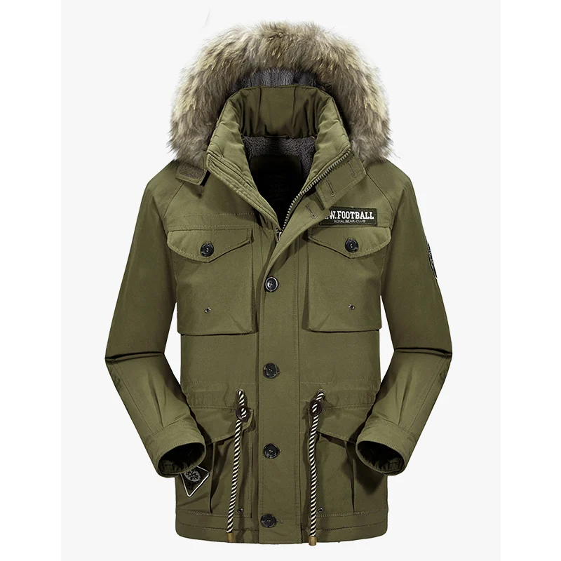 Brand New Winter Thick Parka Jacket Men Warm Military Fur Hooded Jacket Men Snow Overcoat Ski Outdoor Sport Down Parka Coat Brand New Winter Thick Parka Jacket Men Warm Military Fur Hooded Jacket Men Snow Overcoat Ski Outdoor Sport Down Parka Coat