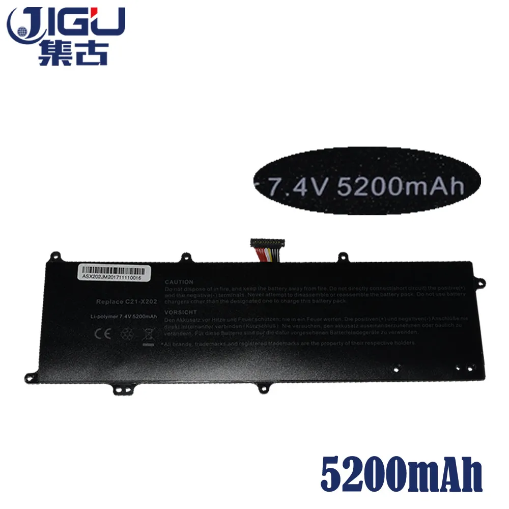 JIGU Genuine Battery VivoBook S200 S200E X202 X202E X201 X201E S200E-CT209H S200E-CT182H C21-X202 C21X202 For Asus