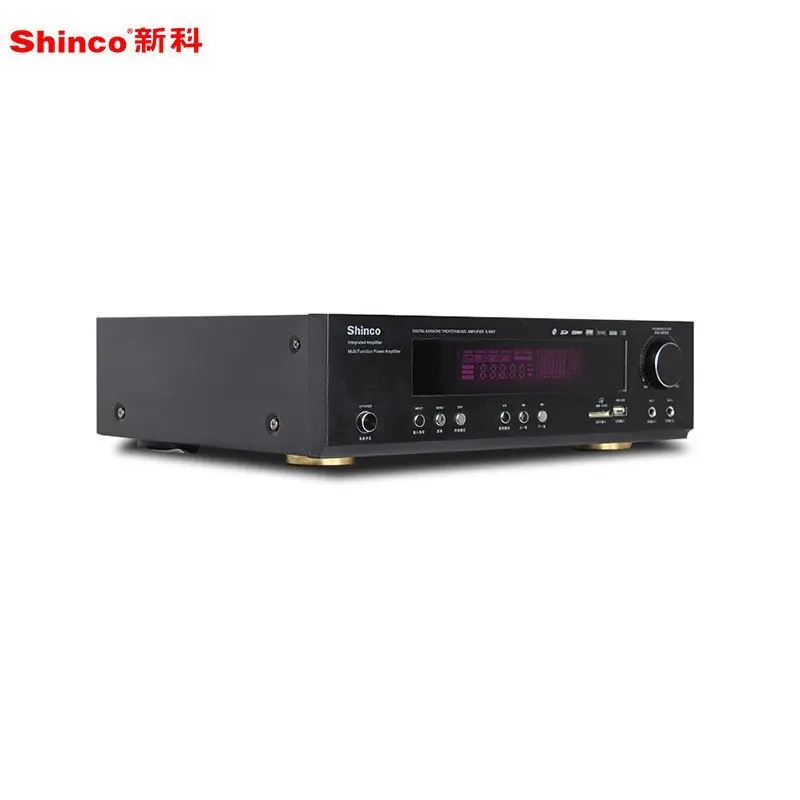 Усилитель Bluetooth Shinco динамик 5 1 для домашнего кинотеатра караоке радио цифровой Hi