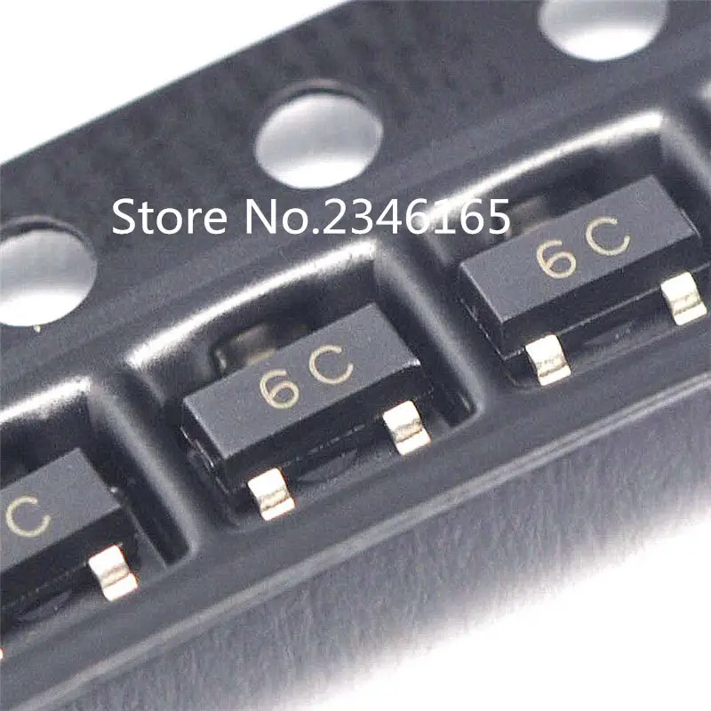 100 шт BC817-40 SOT23 BC817 SOT 6C NPN Универсальный транзистор новый и оригинальный |