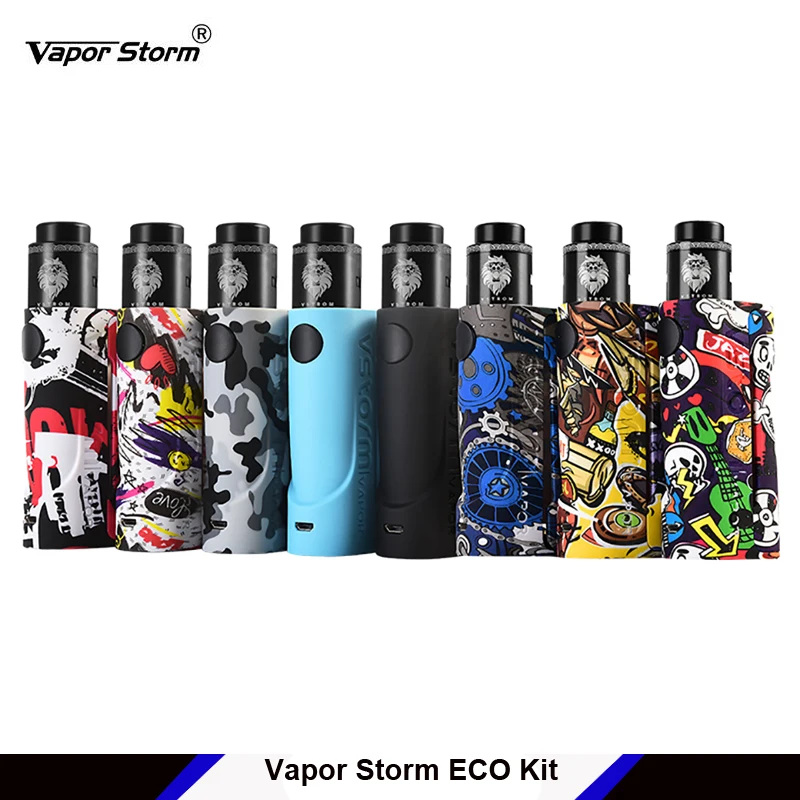 Оригинальный комплект для электронной сигареты Vapor storm ECO RDA с байпасом 24 мм Lion DIY