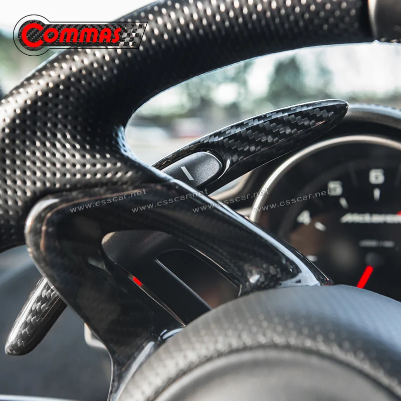 COMMAS углеродное волокно Paddle Shifter расширения для MP4-12c модификация углерода авто Стайлинг