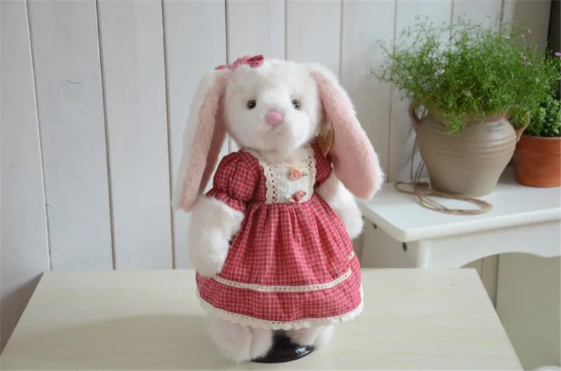 High Quality Baby Kids Sleeping Comfort Bunny Rabbit Plush Toys Soft Stuffed Dolls  Lovers Gift 35cm  (24)