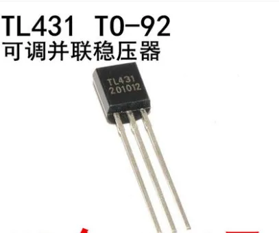 Новый и оригинальный TL431A TL431 TO 92 Регулируемый шунт IC 100 шт./лот|Запасные части| |