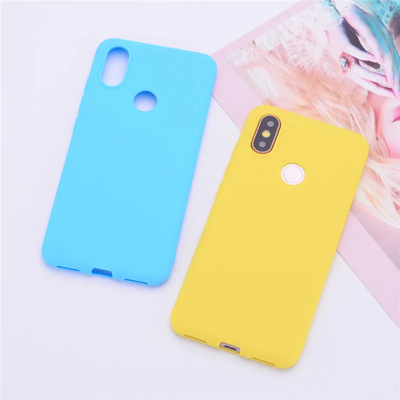 

Xiaomi Mi A2 Case Cover Soft Silicone TPU Phone Case For Xiaomi Mi A2 Back Protective Shell Capa Xiaomi Mi 6X MiA2 Case Cover