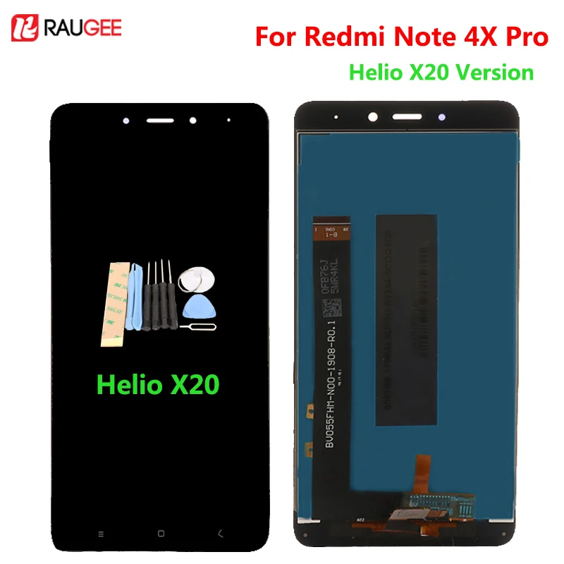ЖК дисплей для Xiaomi Redmi Note 4X Pro дигитайзер сенсорного экрана в сборе замена Prime Helio