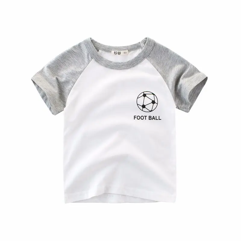 

Kids Boys T Shirts 2018 Summer Boys And Girls Short Sleeve White Tshirts Boys Sport Tee Children Clothes