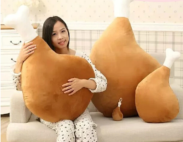 Candice guo! Супер Смешные Плюшевая Игрушка Цыпленок нога голень творческий кулон