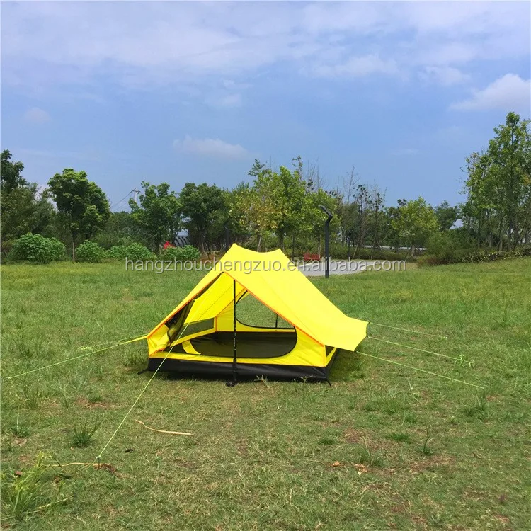 Горячая супер светильник 2-3 человек водонепроницаемый открытый кемпинговая палатка, CZX-069 Рипстоп треугольная палатка, Тип персонажа туристическая палатка