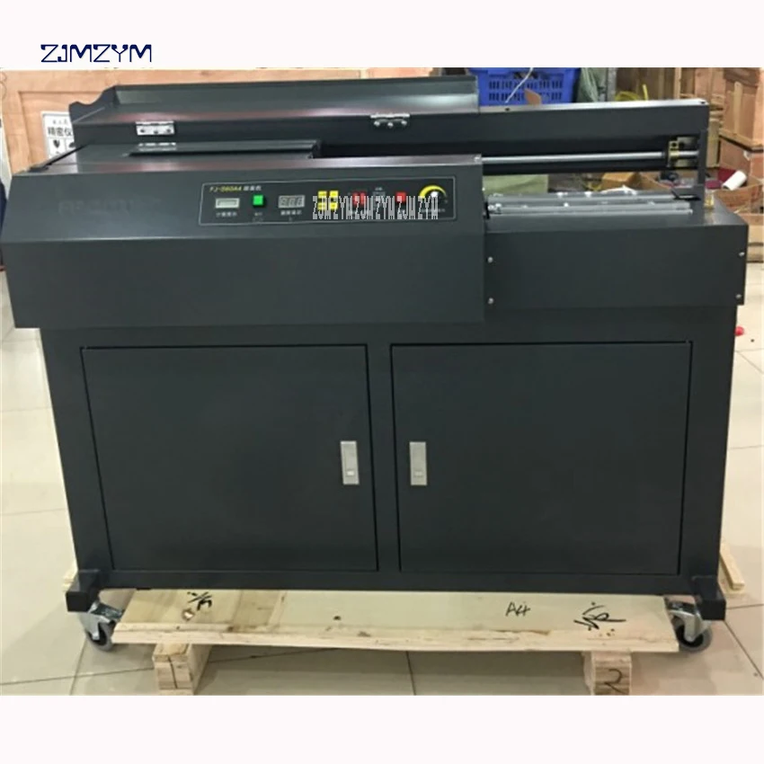 FJ-S60A4 التلقائي الساخنة تذوب الغراء غلاف كتاب آلة تجليد أقصى طول من نظام 320 ملليمتر ، 220 فولت/50 هرتز آلة تجليد