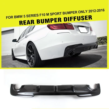 

Carbon Fiber / FRP Auto Car Rear Diffuser Lip Bumper Guard for BMW 5 Series F10 M Sport Sedan 2012 - 2016 528i 530i 535i 550i