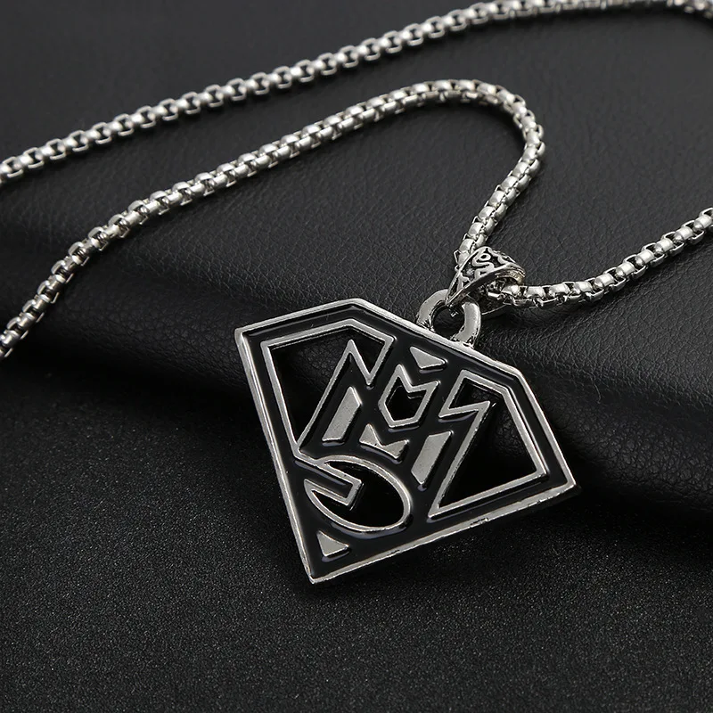 

2019 hip hop necklace jewelry male nightclub sparepart the pendant can be customized logo
