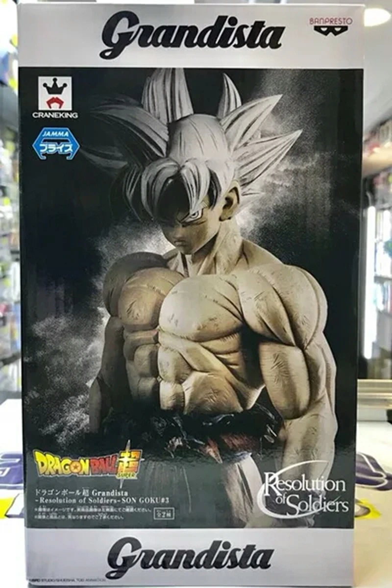 WSTXBD BANPRESTO Жемчуг дракона Z DBZ грандиста GROS Ros Goku UI Ultra Instinct ПВХ фигурка игрушки фигурные куклы Brinquedos