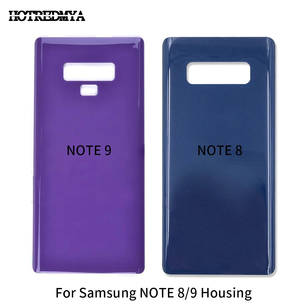 

Note 8 9 Back Housing Cover For Samsung Galaxy Note 8 N950 N950F Note 9 N960 N960F Back Door Rear Battery Cover Case