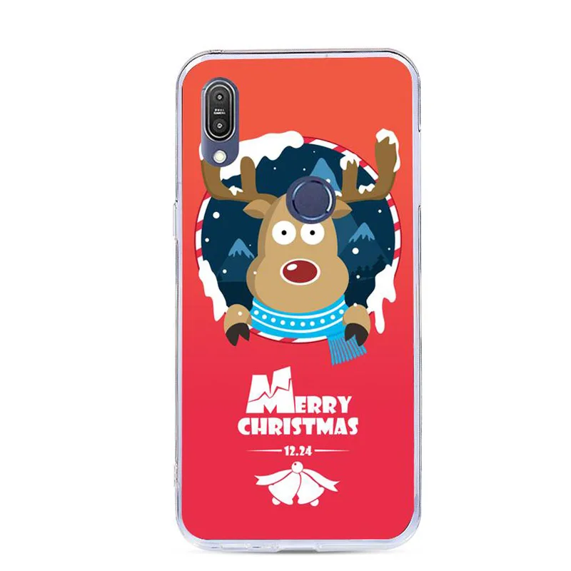 Чехол для ASUS Zenfone Max Pro M1 ZB602KL ZB 601KL новогодний чехол ZC520KL ZB500KL ZC554KL ZB570TL|Бамперы| |