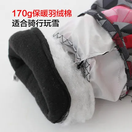 Motoperchatki Shengma Hombres de Snowboard de Esquí de Invierno Impermeables botas de Nieve Guantes Tácticos Para Luvas Inverno Esqui de Poliéster