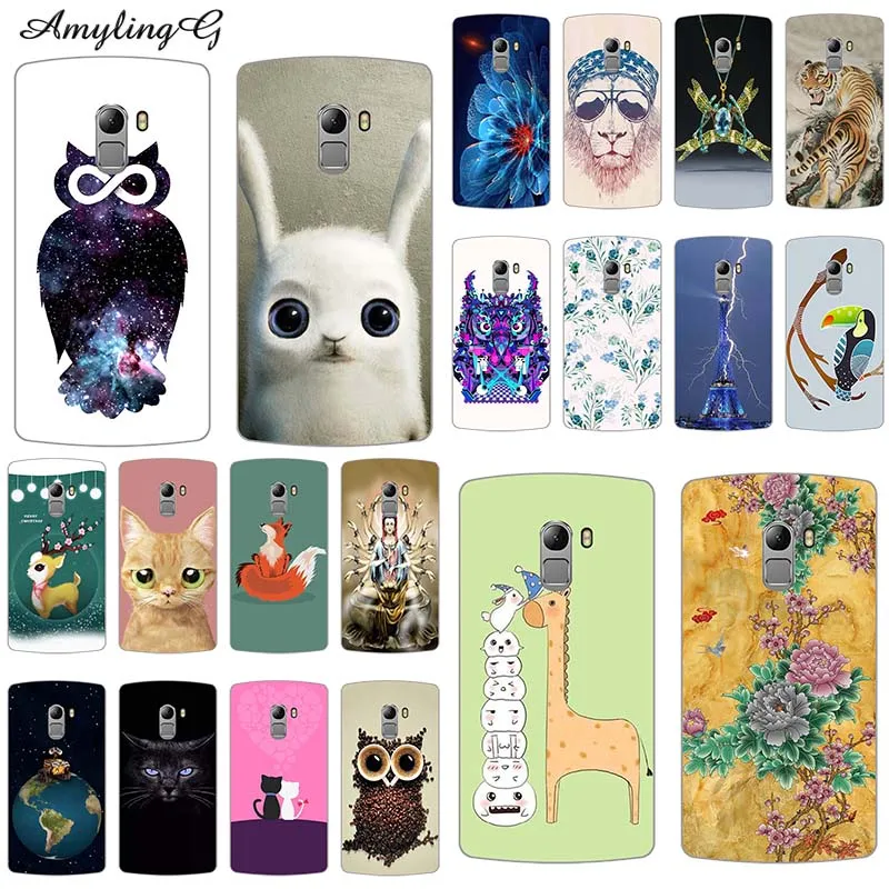 

Phone Case For Lenovo K4 Note Vibe X3 Lite A7010 5.5" Back Cover Animal Cartoon Patterned Skin Printed Soft TPU Fundas Shell Bag