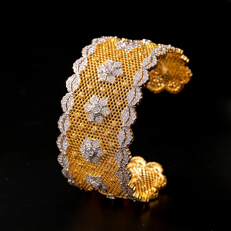 

925 Silver Zircon Bracelet Silver Bars 925 Jewelry for Women European Court Style Retro Style