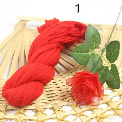 5 шт. шелковые цветы для украшения дома специальные нейлоновые чулки для изготовления цветов нейлоновые цветы для свадебного декора - Цвет: 1 Red 5pcs