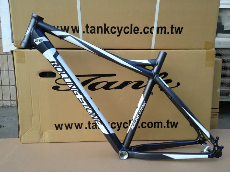 Best New Rolling Stone Alloy 26" MTB Frame Pro Race 200 20" 18" disc brake white/black 2