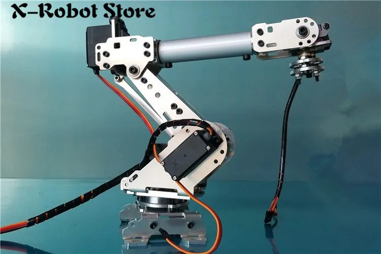6DOF robot arm CNC aluminium robotarm frame ABB industriële robot model
