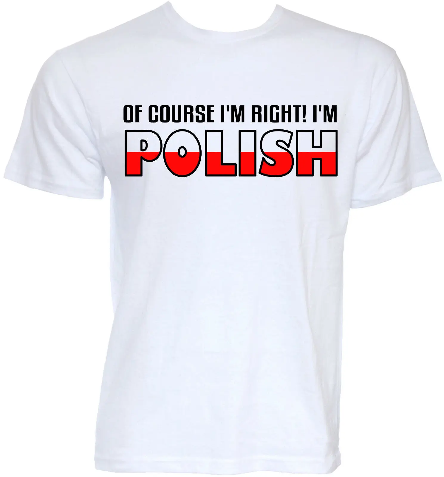 MENS FUNNY COOL NOVELTY POLISH POLAND SLOGAN JOKE FLAG T SHIRTS RUDE GIFTS SHIRT Summer T Shirt