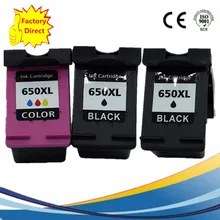 3 Pack 650 XL 650XL Ink Cartridges For HP 650 HP650 HP650XL Deskjet Advantage 1015 1515 2515 2545 2645 3515 4645 Inkjet Printer 3 Pack 650 XL 650XL Ink Cartridges For HP 650 HP650 HP650XL Deskjet Advantage 1015 1515 2515 2545 2645 3515 4645 Inkjet Printer