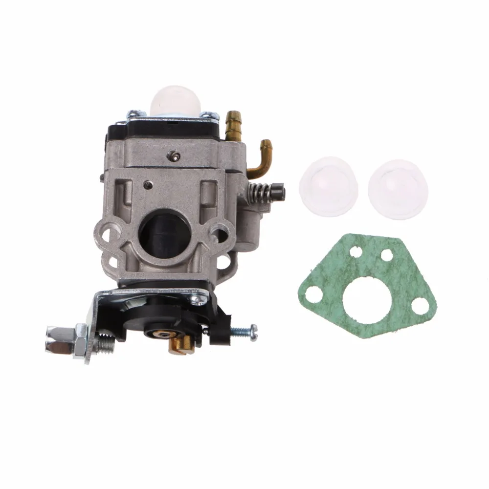 QILEJVS 2-тактный карбюратор MP15 Carb + праймер лампы Комплект для 43cc 47cc 49cc 50cc газовый