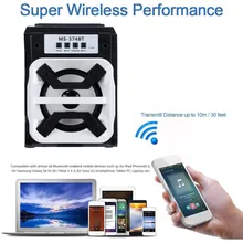 Открытый Bluetooth беспроводной портативный динамик супер бас с USB/TF/AUX/FM радио гарнитура для iPhone, двойные динамики динамик Z517