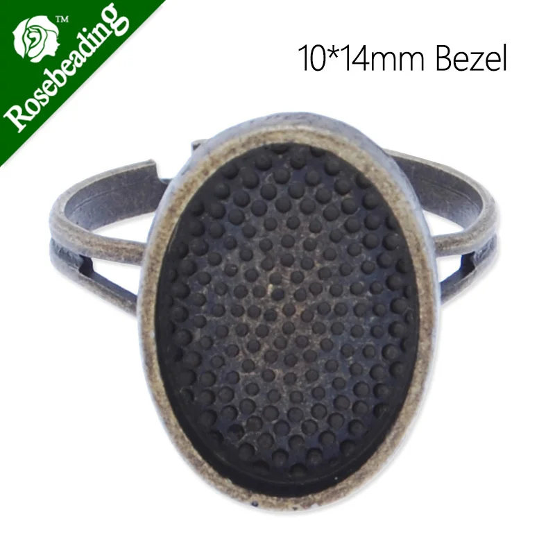 

10x14mm Antique Bronze plated Ring Setting With bezel,adjustable,ring blank setting,lead & nickle free,Sold 20pcs/lot-C3795