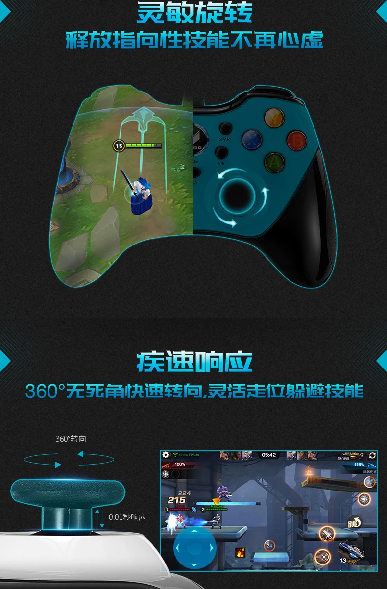 Rapoo V600 игрового контроллера геймпад для xbox 360 проводной контроллер для xbox 360 пульта wiredjoystick для xbox 360 игровой контроллер геймпад джойпад