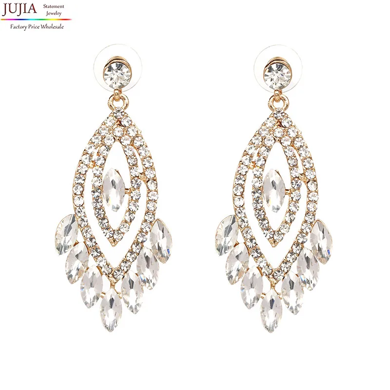 5 цветов,, новинка, высокое качество, трендовая мода, хит, Женские винтажные серьги с кристаллами для женщин, ювелирные изделия