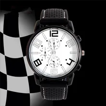 2017 1PC Men Fashion Stainless Steel Sport Cool Quartz Hours Wrist Analog Watch Z616 5Down