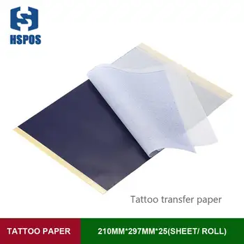 

HSPOS Newest A4 Tatoo Thermal Paper Using for Portable A4 Thermal Printer Printing Different Tatoo Photos