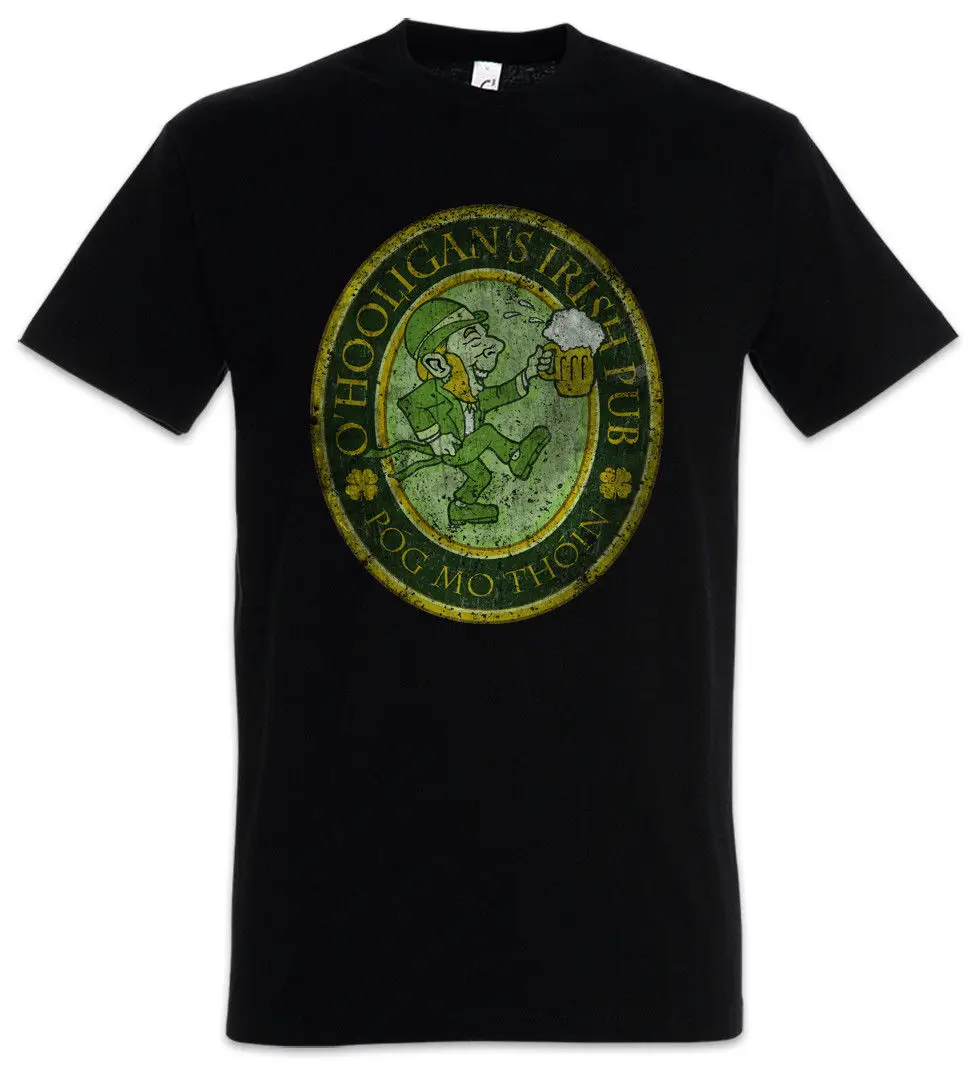 

T-SHIRT O HOOLIGANS IRISH PUB VINTAGE - Ireland Irland S-3XL T-Shirt O-Neck Fashion Casual High Quality Print T Shirt