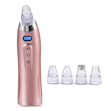 USB аккумуляторная лица Уход за кожей для удаления угрей очиститель пор Acne прыщ удаления светодиодный дисплей вакуумных Красота инструмента
