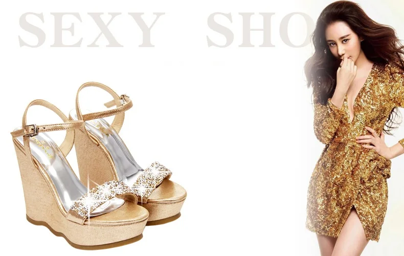 3_Womens Summer Fashion High Platform Wedges Small Size Shoes Online Elegant Rhinestone Sandals On Sale High Quality
