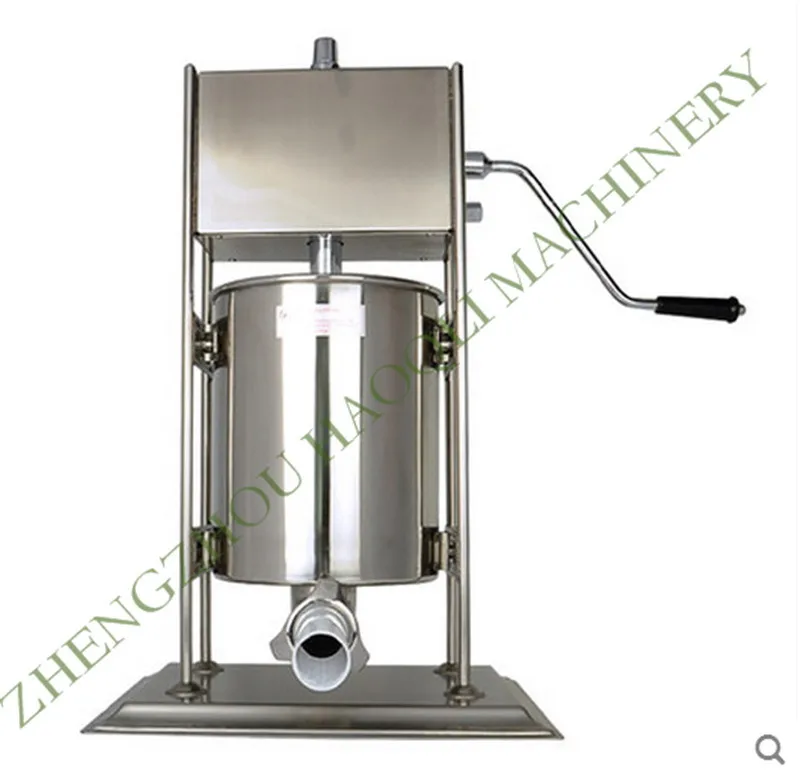 15L Stainless steel electric sausage stuffer sausage filling machine
