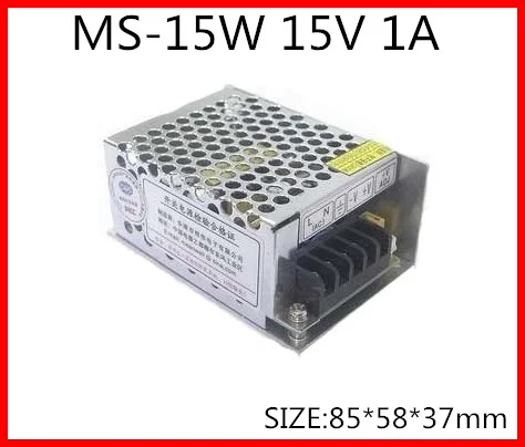 15W 15V 1A Small Single Output Switching power supply for LED Strip light AC-DC | Обустройство дома