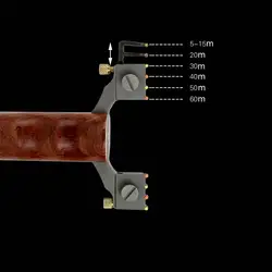 Мощный titanium сплава рогатки резиновая Sling Shot катапульты лук катапульты Принадлежности для охоты Катапульта Открытый Охота Кампен