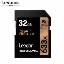 95MB/s 633x 16G 32GB SDHC SD Card 64GB 128GB SDXC U1 Class 10 Memory Card For 1080p full-HD 3D 4K video DSLR Camera HD camcorder