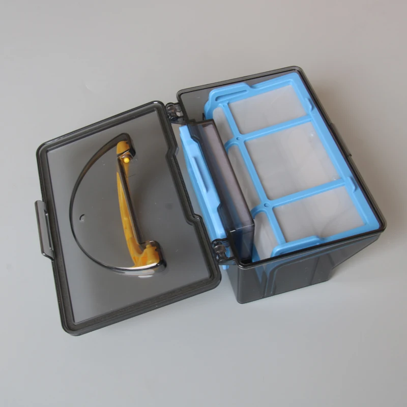 Ящик для пыли для Ilife v5s V3 v5 v5s pro v50 Запчасти для робота-пылесоса аксессуары Hepa FilterX1+ эффективный фильтр x1