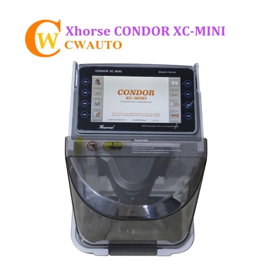 

Xhorse CONDOR XC MINI Automatic Key Cutting Machine iKeycutter with Multi-languages DHL Free Shipping