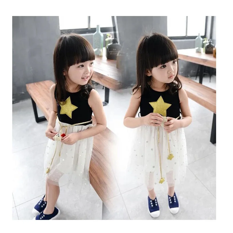 

Dresses For Teenagers Patter Spring Dress Girl Printing Vestido Menina Kids Dresses European Style Girl Dress For Teenagers