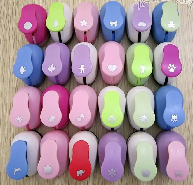 

Free Ship 3/8" EVA foam hole punches set paper cutter for greeting card DIY craft punch cortador de papel de scrapbook 8pcs/lot