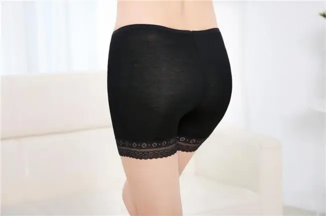 

Women's Sexy Lace Panties Seamless Short Under Underwear shorts Briefs Silk for Girls Bikini Cotton Transparent Lingerie0530